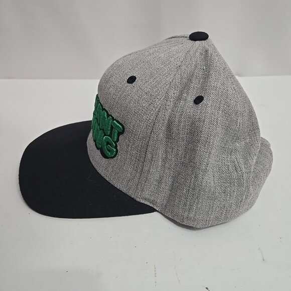 Oliphant Brewing Hat Cap Snapback Gray Black Brim Craft Beer Brewery Wisconsin - Picture 2 of 6